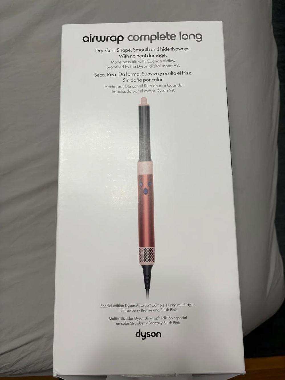 Dyson Airwrap Complete Long Strawberry Bronze Blush Pink - BRAND NEW